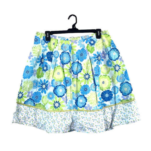 Women's Izod Floral Mini Ruffle Skirt 16 - Picture 1 of 5